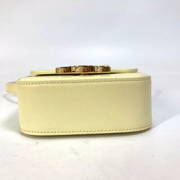 CELINE 10I513DPV.11OY Shiny calfskin mini triomphe Micro Pochette Shoulder Bag - Picture 13 of 14